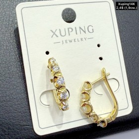 Сережки Xuping14К 10762 (1.9см)
